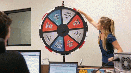 text support wheel 